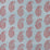 Peter Dunham Kashmir Paisley Sky/Red Wallpaper Sample 151KAP16