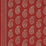 Peter Dunham Kashmir Paisley Tea/Red Fabric Sample 111KAP09
