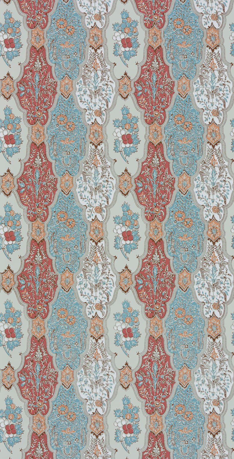 Le Manach Batik Raisin Poudre Wallpaper Sample LP105002