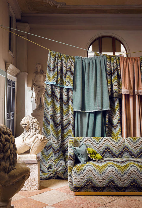 Fadini Borghi Budapest Sottobosco Fabric Sample I5549004