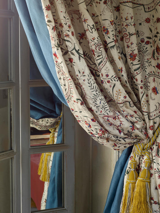 Braquenie Palais Des Vents Multicolore Fabric Sample B7676001