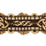 Scalamandre Siecle Diderot Gimp Umber Trim Sample LA11013052