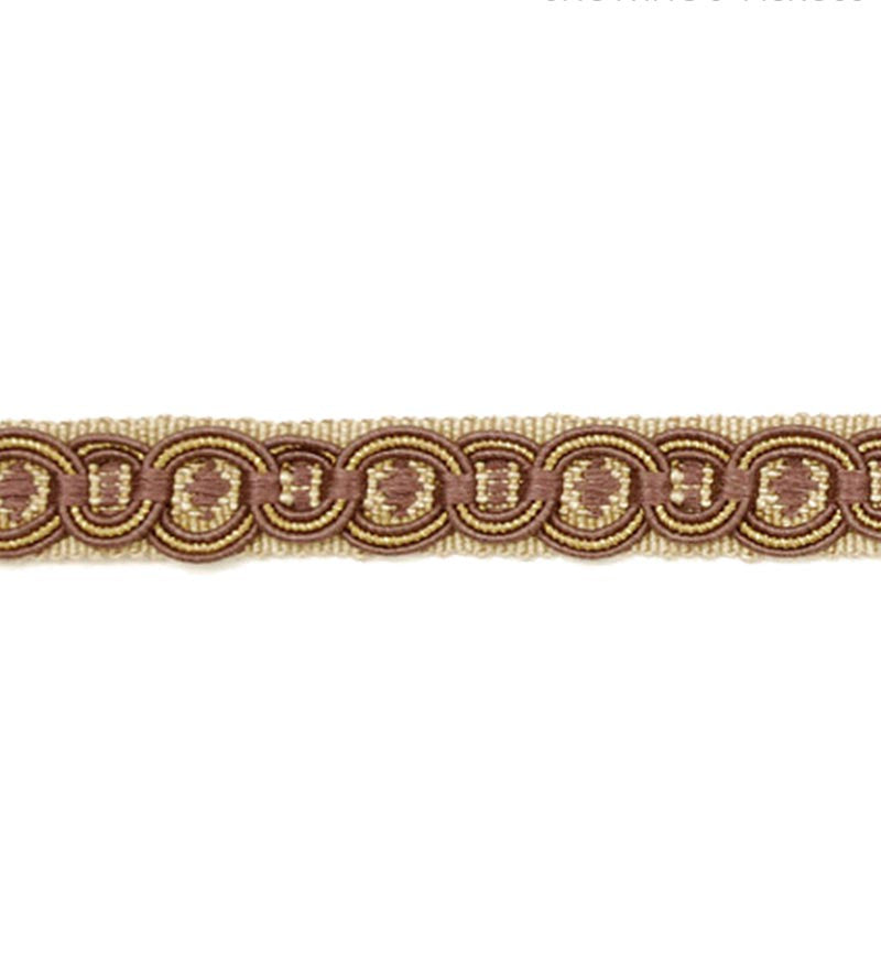 Scalamandre Siecle Rousseau Gimp Amethyst Trim Sample LA55003053