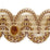 Scalamandre Siecle Gimp Voltaire Amethyst Trim Sample LA55303053