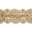 Scalamandre Siecle Diderot Gimp Gilded Alabaster Trim Sample LA11013054