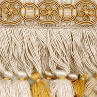 Scalamandre Siecle Condillac Fringe Gilded Alabaster Trim LA22103054