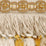 Scalamandre Siecle Condillac Fringe Gilded Alabaster Trim LA 30542210