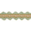 Scalamandre Siecle Candide Braid Mint Trim Sample LA11203055
