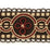 Scalamandre Siecle Montesquieu Galon Ebony Bordeaux Trim Sample LA11103056