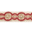 Scalamandre Siecle Condillac Braid Raspberry Trim Sample LA11003057
