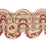 Scalamandre Siecle Gimp Voltaire Raspberry Trim Sample LA55303057