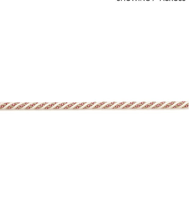 Scalamandre Siecle Cord 1/4 Raspberry Trim LA88183057