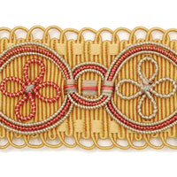 Scalamandre Siecle Montesquieu Galon Gold Trim LA11103059
