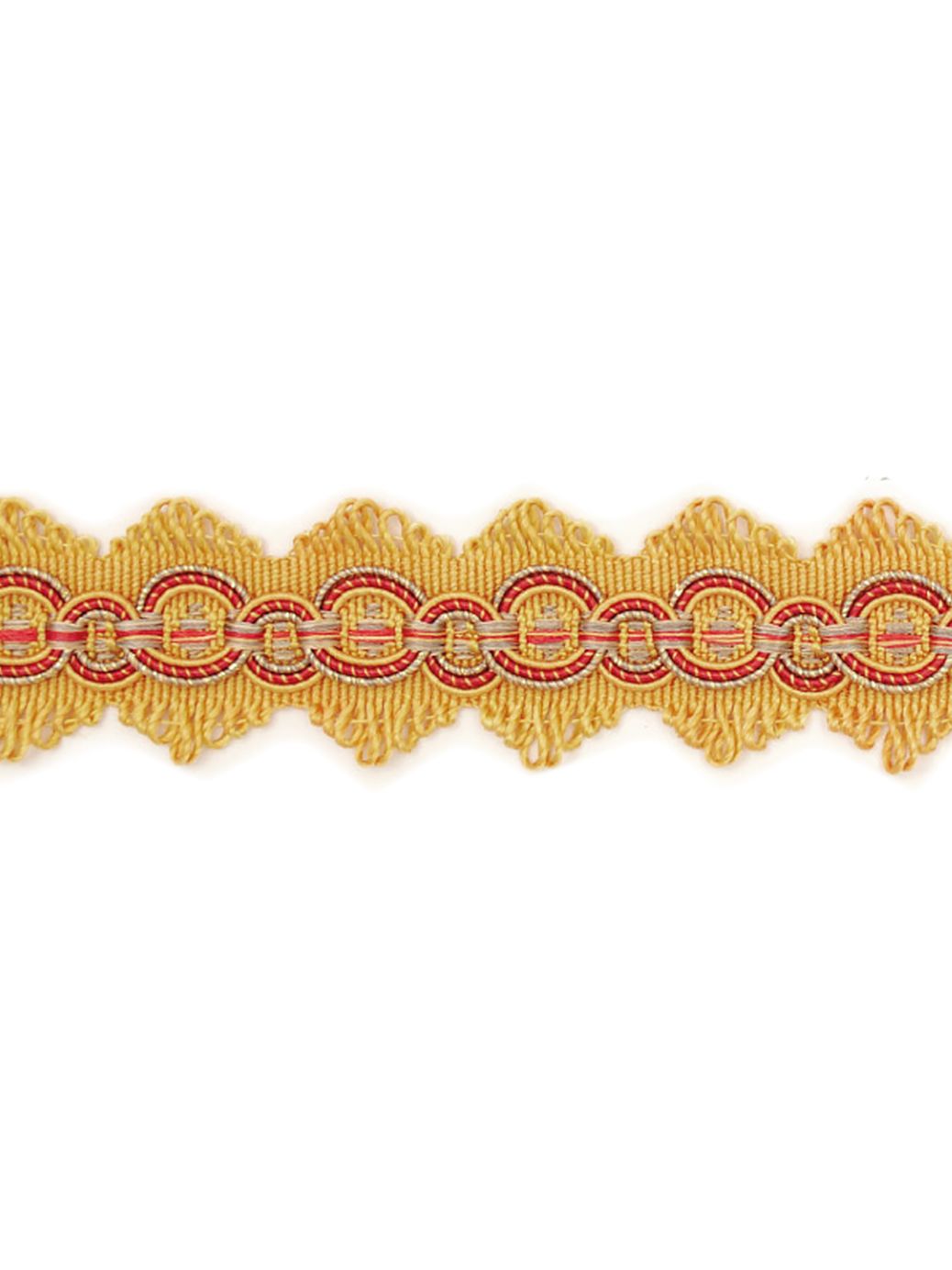 Scalamandre Siecle Candide Braid Gold Trim Sample LA11203059