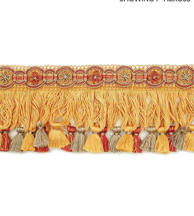 Scalamandre Siecle Condillac Fringe Gold Trim LA22103059