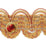 Scalamandre Siecle Gimp Voltaire Gold Trim Sample LA55303059
