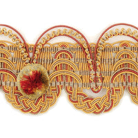 Scalamandre Siecle Gimp Voltaire Gold Trim LA55303059