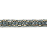 Scalamandre Siecle Rousseau Gimp French Blue Trim LA55003060