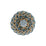 Scalamandre Siecle Rosette French Blue Trim Sample LA77003060