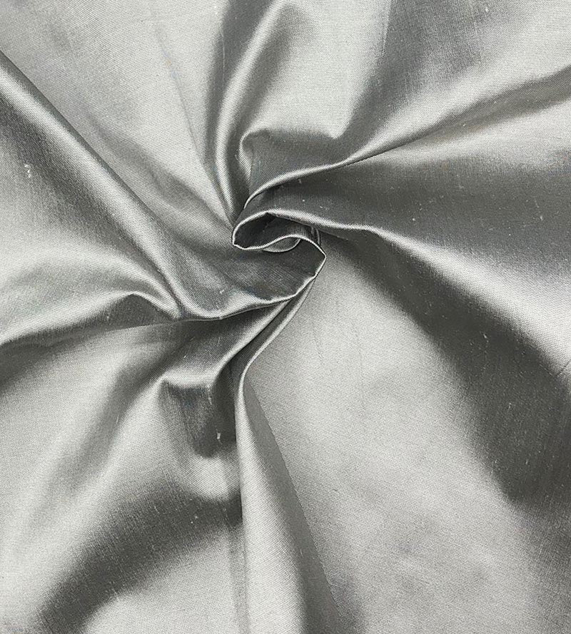 Old World Weavers Dupioni Solids Pewter Fabric LB214C0010