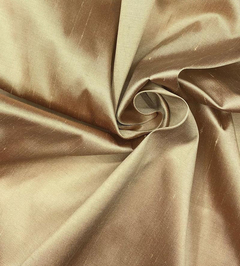 Old World Weavers Dupioni Solids Buff Fabric LB214C0014