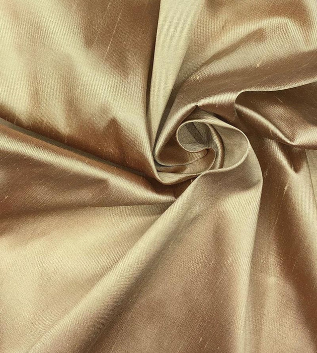 Old World Weavers Dupioni Solids Buff Fabric Sample LB214C0014