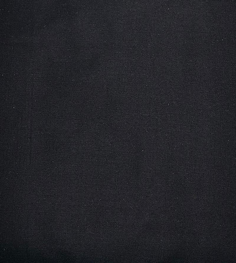 Old World Weavers Dupioni Solids Black Fabric LB214C0100