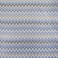 Gaston Y Daniela Alaior Azul/Ocre Fabric LCT1106.003.0