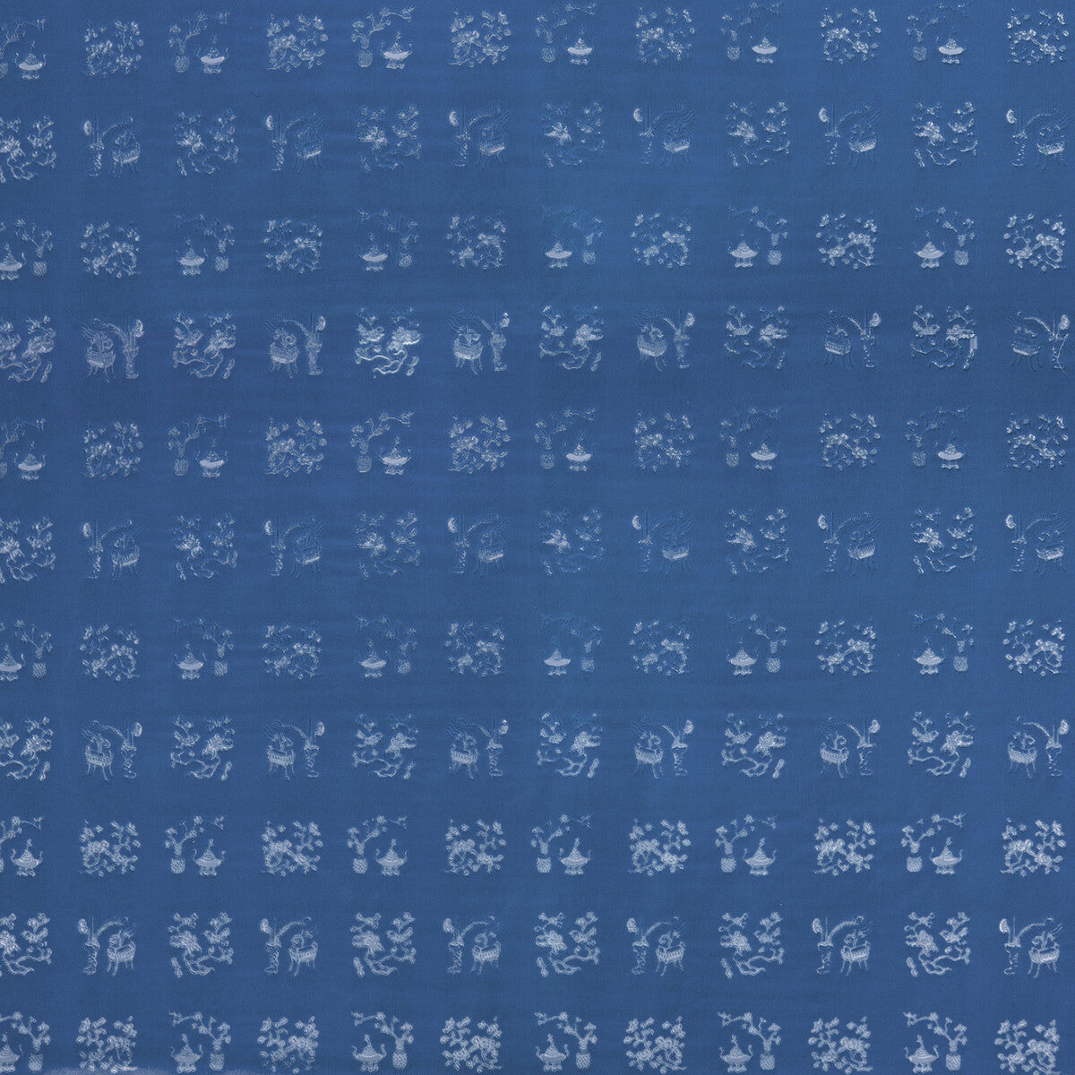 Gaston Y Daniela Neon Azul Fabric LCT1139.001.0