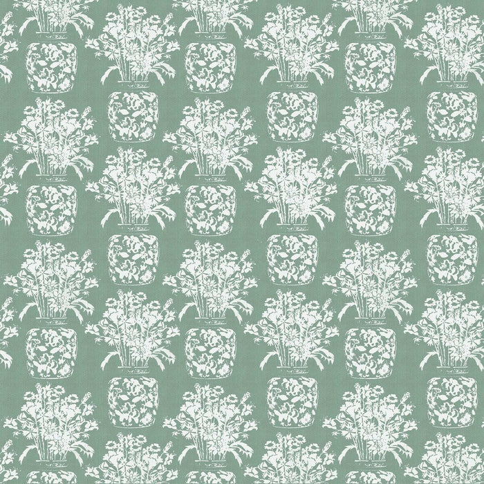 Gaston Y Daniela Hora Espejo Verde Fabric Sample LCT1142.003.0