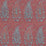 Gaston Y Daniela Tesorero Rojo/Azul Fabric LCT1157.001.0