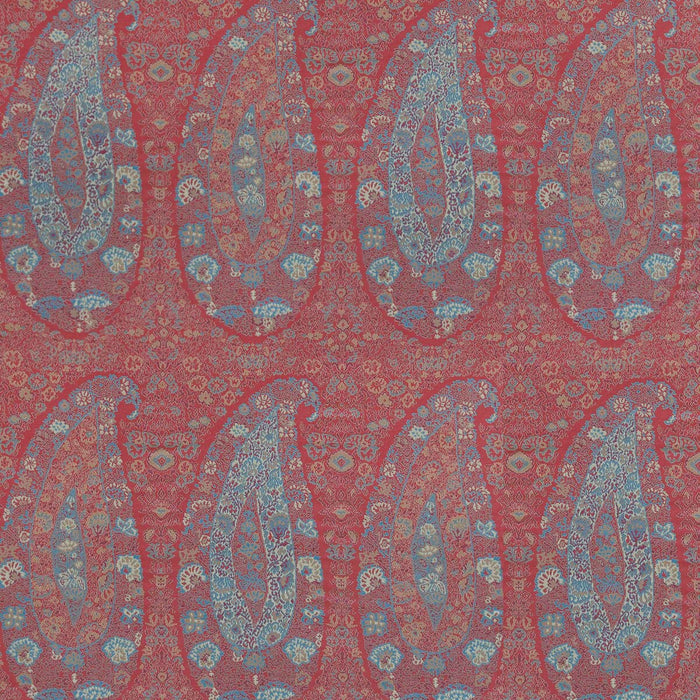 Gaston Y Daniela Tesorero Rojo/Azul Fabric Sample LCT1157.001.0