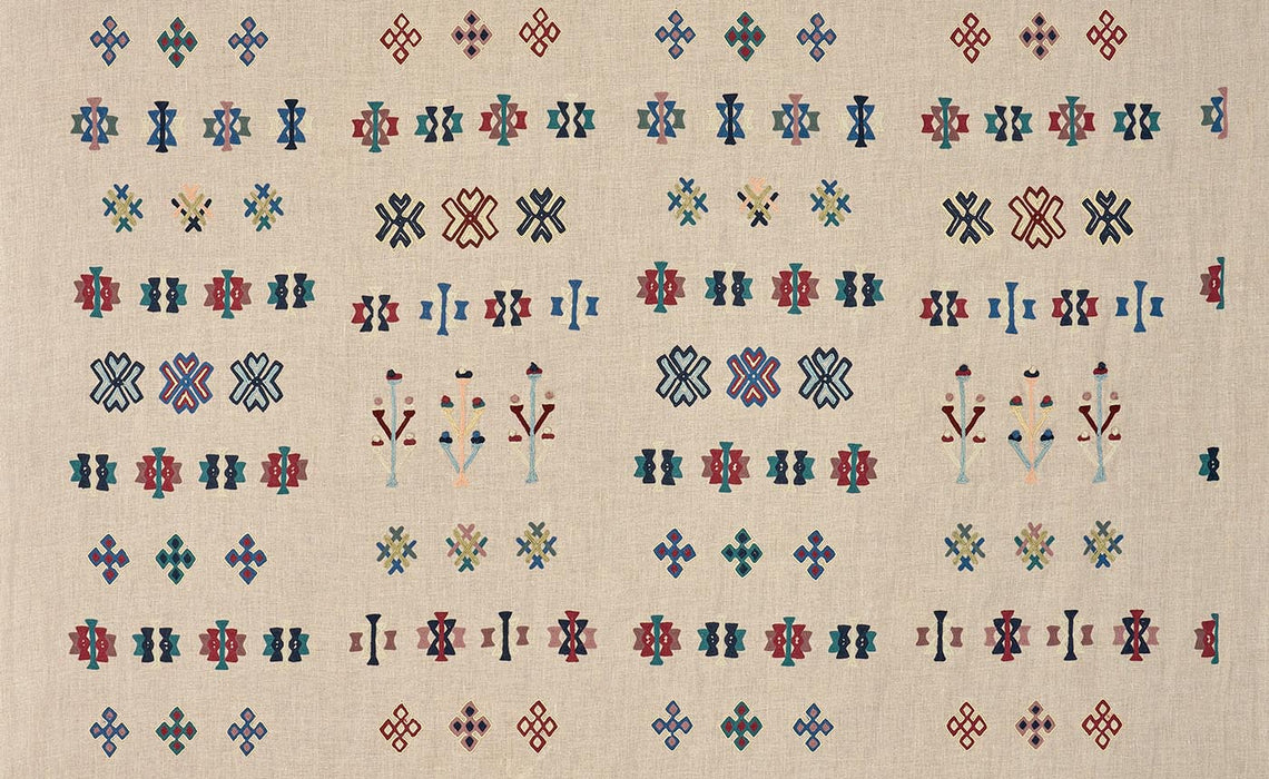 Pierre Frey Kasbah Indigo Fabric Sample F3955002