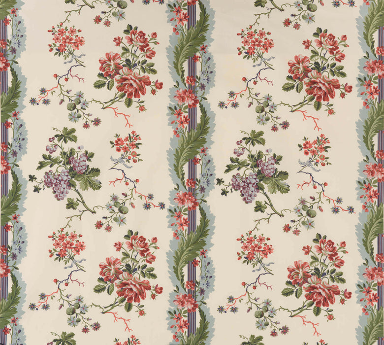 Le Manach Les Raisins Creme Fabric Sample L2480001