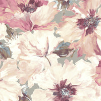Seabrook Designs Cecita Blush And Greige Wallpaper LG90009