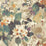 Seabrook Designs Chambon Ocean Blue, Latte, And Orange Wallpaper Sample LG90307