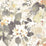 Seabrook Designs Chambon Charcoal, Tan, And Orange Wallpaper LG90314