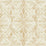 Seabrook Designs Chambon Ogee Pumpkin And Off-white Wallpaper Sample LG90407