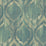 Seabrook Designs Old Danube Ogee Teal And Gold Wallpaper Sample LG90802