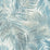 Seabrook Designs Kentmere Teal And Off-white Wallpaper Sample LG90902