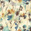 Seabrook Designs Faravel Cerulean, Brass, And Chocolate Wallpaper Sample LG91415