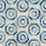 Seabrook Designs Faravel Geo Prussian Blue And Off-white Wallpaper Sample LG91502