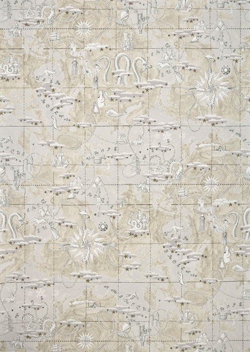 Pierre Frey Magellan Nuage Wallpaper Sample FP481004