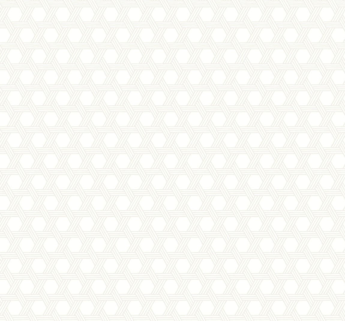 Lillian August Cabana Wicker Gray And Eggshell Wallpaper Sample LN10200