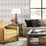 Lillian August Mirasol Palm Frond Cove Gray Wallpaper LN10608