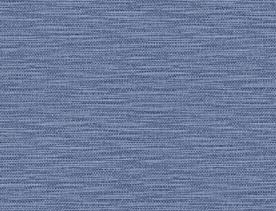 Lillian August Faux Linen Weave Coastal Blue Wallpaper Sample LN10902