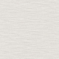 Lillian August Faux Linen Weave Cove Gray Wallpaper LN10908