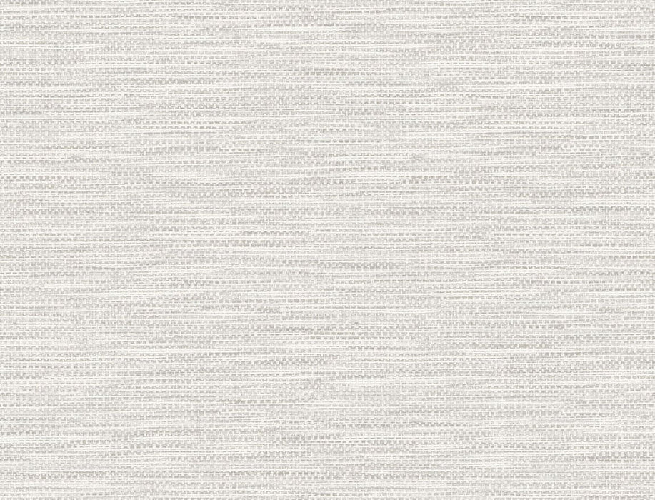 Lillian August Faux Linen Weave Cove Gray Wallpaper Sample LN10908