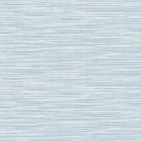 Lillian August Reef Stringcloth Blue Frost Wallpaper LN11312