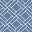 Lillian August Block Trellis Coastal Blue And Navy Wallpaper Sample LN11502